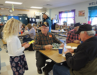  Student ambassadors greeted U.S. military veterans at Singing Hills Elementary on Dec. 2